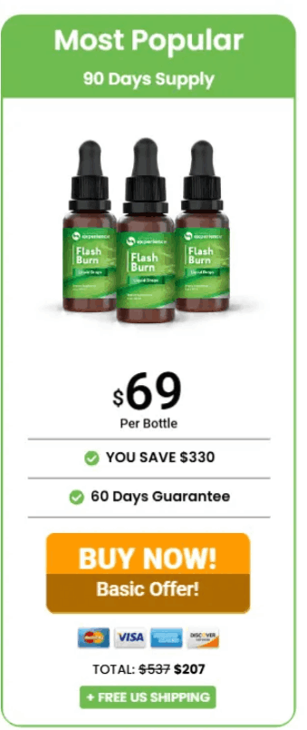 Flush Factor Plus 6 bottles  pricing